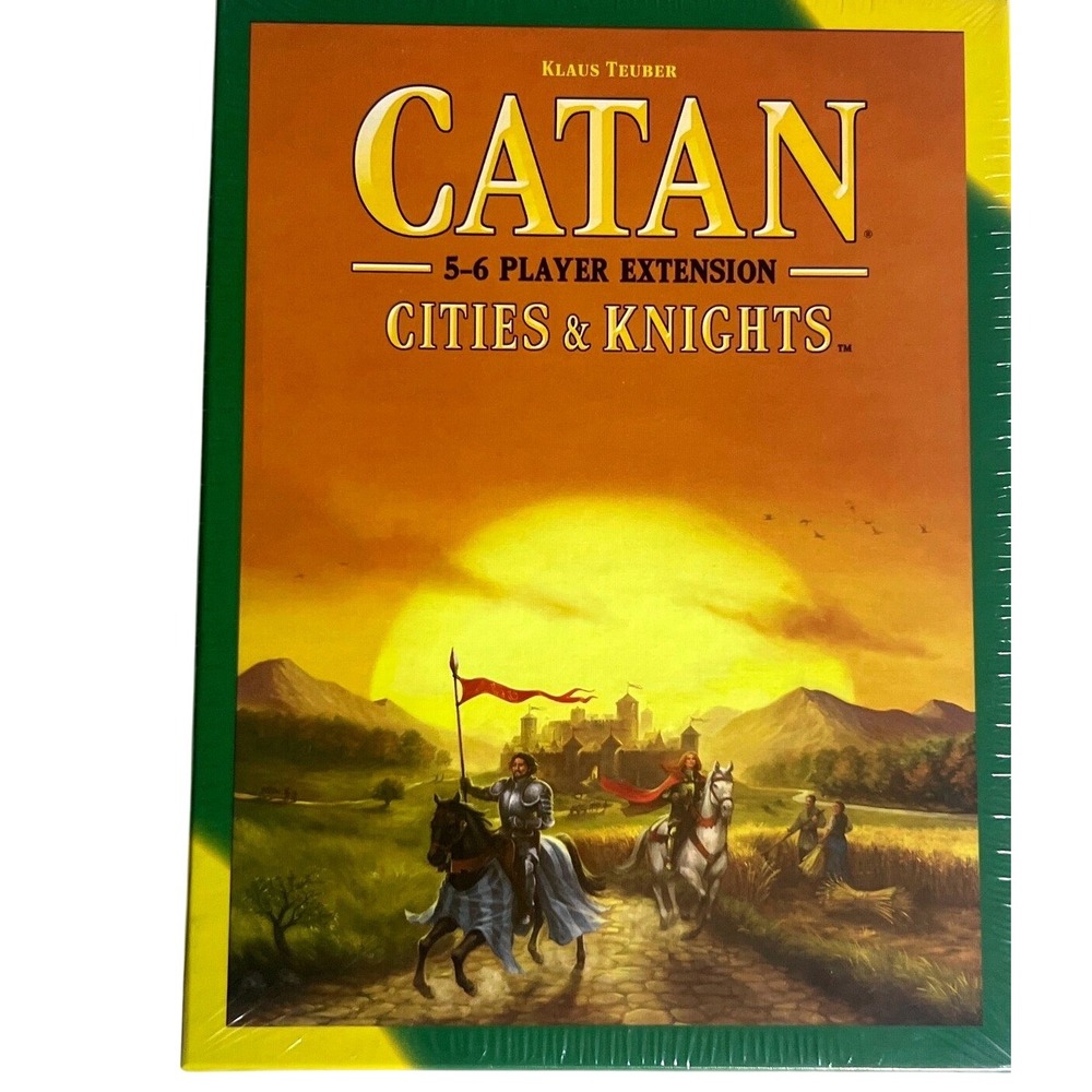 Catan Cities & Knights 5-6 Player Extension Board Game CN3078 New Sealed